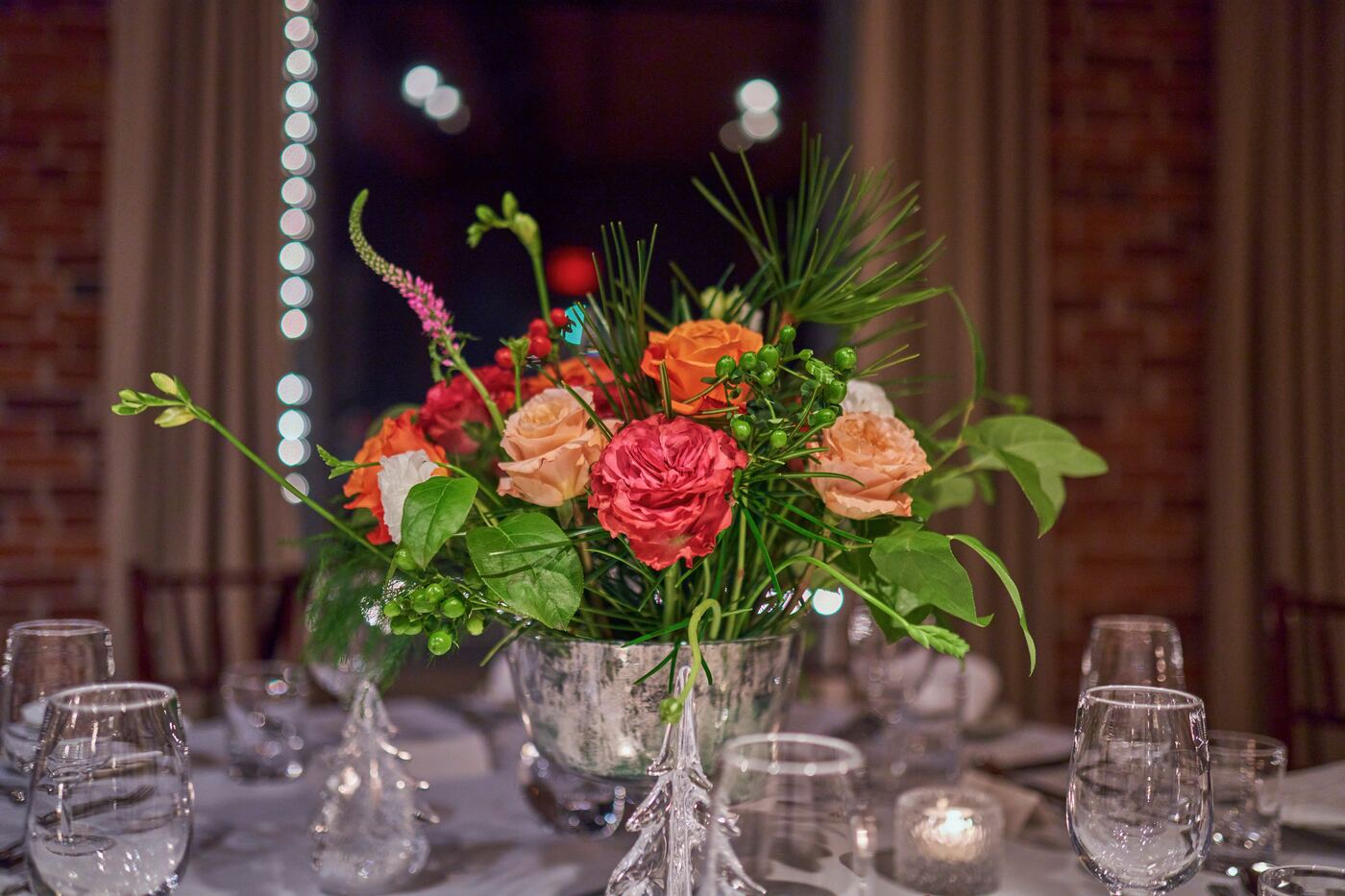 Long table centerpiece